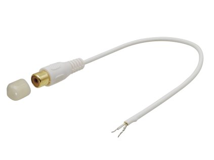 CINCH konektor samice s kabelem 20