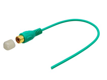 CINCH konektor samice s kabelem 21