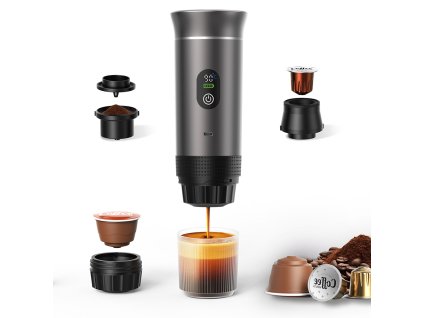 35610 Cestovní kávovar na espresso 3v1