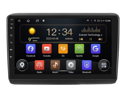 4276 isudar autoradio t75 s android pro citroen jumper fiat ducato peugeot boxer carplay androidauto a dotykovou obrazovkou evtech cz