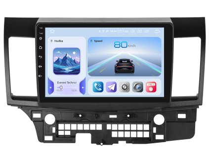 4540 2 xtrons autoradio iqp s android pro mitsubishi lancer viii carplay androidauto a lcd ips dotykovou obrazovkou evtech cz