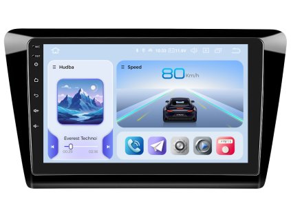 4597 xtrons autoradio s android 13 pro skoda rapid 6 androidauto s dotykovou obrazovkou evtech cz