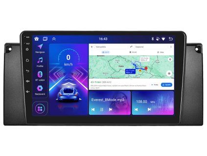 3307 bmode autoradio s android 13 pro bmw e53 carplay androidauto bluetooth handsfree s gps modulem navigaci dab a lcd ips dotykovou obrazovkou evtech cz png