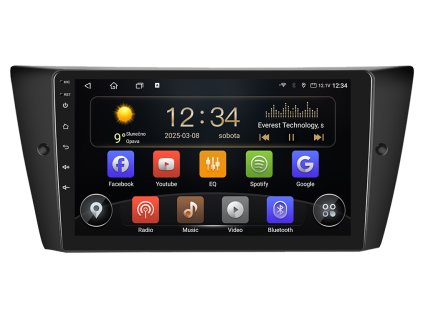 1532 6 isudar autoradio t72 s android pro bmw e90 e92 e93 carplay androidauto a dotykovou obrazovkou evtech cz