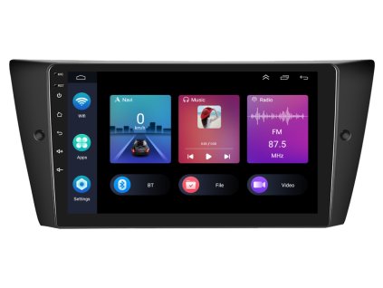 1523 2din autoradio a3018 s android 13 pro bmw e90 e92 e93 carplay androidauto bluetooth handsfree s gps modulem navigaci dab a dotykovou obrazovkou evtech cz