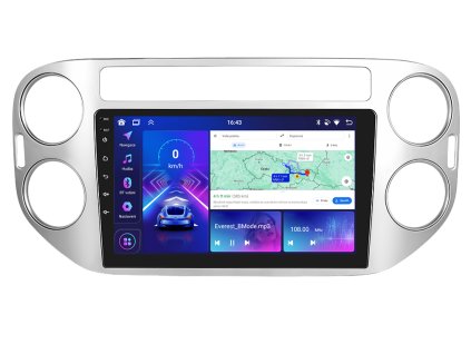 1604 1 bmode autoradio s android 13 pro volkswagen tiguan carplay androidauto bluetooth handsfree s gps modulem navigaci dab a lcd ips dotykovou obrazovkou evtech cz