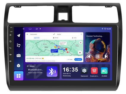 2809 2 isudar autoradio t68b s android 13 pro suzuki swift 04 10 carplay androidauto a dotykovou obrazovkou evtech cz