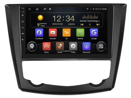 4150 isudar autoradio t75 s android 13 pro renault kadjar carplay androidauto a dotykovou obrazovkou evtech cz