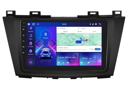 1805 2 bmode autoradio s android 13 pro mazda 5 carplay androidauto bluetooth handsfree s gps modulem navigaci dab a lcd ips dotykovou obrazovkou evtech cz