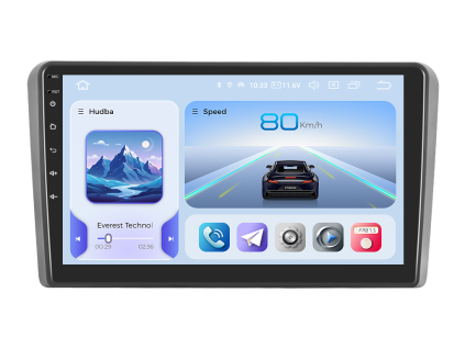 4495 1 xtrons autoradio iqp s android 13 pro audi a3 carplay androidauto s dotykovou obrazovkou evtech cz