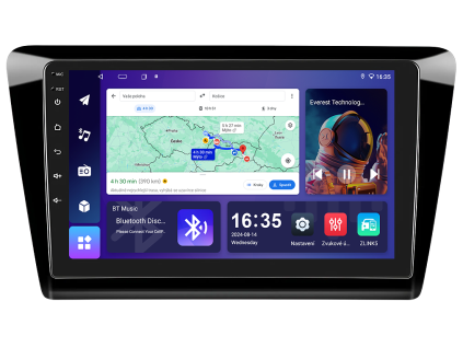 2893 2 isudar autoradio t68b s android 13 pro skoda rapid carplay androidauto a dotykovou obrazovkou evtech cz