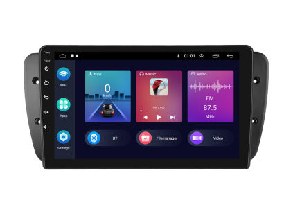 1314 2din autoradio a3018 s android 13 pro seat ibiza carplay androidauto s gps modulem a dotykovou obrazovkou evtech cz