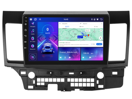 3400 bmode autoradio s android 13 pro mitsubishi lancer carplay androidauto a dotykovou obrazovkou evtech cz
