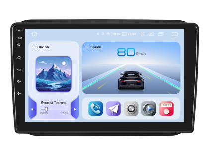 4444 2 xtrons autoradio iqp s android pro skoda fabia ii mk 2 carplay androidauto a lcd ips dotykovou obrazovkou evtech cz