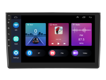 1577 2din autoradio a3018 s android 13 pro audi a4 carplay androidauto bluetooth handsfree s gps modulem navigaci dab a dotykovou obrazovkou evtech cz