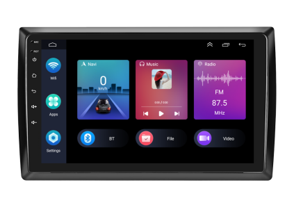 1724 2din autoradio a3019 s android 13 pro volkswagen beetle carplay androidauto bluetooth handsfree s gps modulem navigaci dab a dotykovou obrazovkou evtech cz