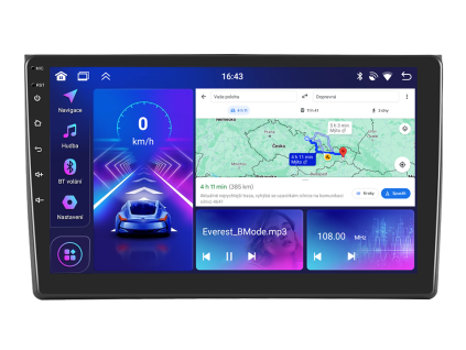 1592 1 bmode autoradio s android 13 pro audi a4 carplay androidauto bluetooth handsfree s gps modulem navigaci dab a lcd ips dotykovou obrazovkou evtech cz
