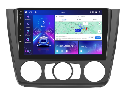 3382 2din autoradio s android pro bmw e81 e82 e87 e88 carplay androidauto bluetooth handsfree s gps navigaci menu evtech cz