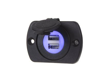 34558 2x USB zásuvka v panelu max 3,1 A
