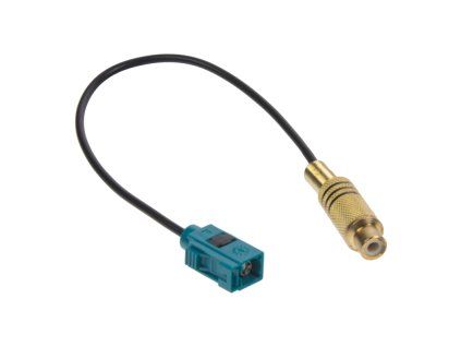 66583 Adaptér FAKRA samice/RCA samice, 25 cm