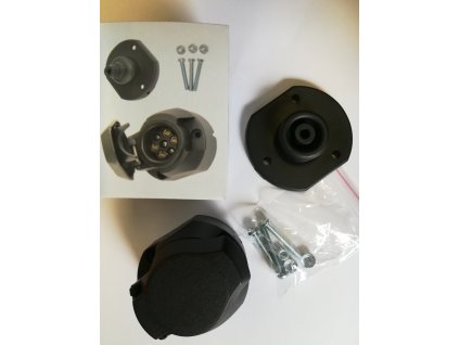 Zásuvka 7pin (DIN) IPx4 + podložka 403091
