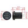 385121 R Adaptér 12V - 2x USB 5V / 4,2A