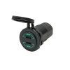 385123 G Adaptér 12/24V - 2x USB-QC4 PD