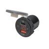 385122 R Adaptér 12V - USB 2,4A + USB C + V-metr