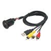 226087 USB / JACK 4pól. prodlužovací kabel