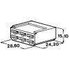 IMP 428996 Kryt 6 ks dutinky 6,3 mm