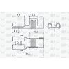 IMP 427909 Konektor dutinka 6,3mm