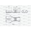 IMP 427906 Konektor dutinka 6,3mm