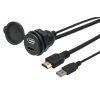 226086 USB / HDMI zásuvka s kabelem