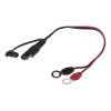 35984 Doplňkový kabel SAE s očky k nabíječkám
