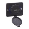 34661 USB QC3.0 + USB-C PD zásuvka 12/24V, montáž na povrch