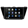 1613 4 2din autoradio s android pro volkswagen tiguan skoda carplay androidauto bluetooth handsfree s gps modulem navigaci dab a dotykovou obrazovkou evtech cz
