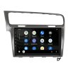 1451 2din autoradio s android pro volkswagen golf carplay androidauto bluetooth handsfree s gps modulem navigaci dab a dotykovou obrazovkou evtech cz