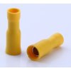 4001003 Objímka kruhová 5,0 mm žlutá, 100 ks