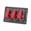 47168 Panel s 3x spínačem 12/24V