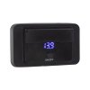 34718 2xUSB QC3.0 +2x USB-C zásuvka, voltmetr 12/24V, montáž na povrch