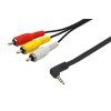 254034 AV signálový kabel CINCH - JACK