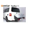 prepravni box na tazne zarizeni towbox v1 pro psy sedy