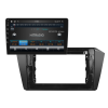 3004 13 bmode autoradio s android pro volkswagen passat b8 2015 2020 cerny sada ramecek carplay androidauto a lcd dotykovou obrazovkou evtech cz