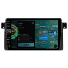2278 5 everest autoradio s android pro bmw e46 volume carplay androidauto bluetooth handsfree s gps modulem navigaci dab a lcd ips dotykovou obrazovkou evtech cz