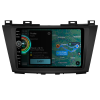 2407 2 everest autoradio s android pro mazda 5 menu carplay androidauto bluetooth handsfree s gps modulem navigaci dab a lcd ips dotykovou obrazovkou evtech cz