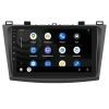 3352 4 2din autoradio s android pro mazda 3 carplay androidauto bluetooth handsfree s gps modulem navigaci dab a dotykovou obrazovkou evtech cz