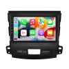 2113 6 2din autoradio s android pro mitsubishi outlander cp carplay androidauto bluetooth handsfree s gps modulem navigaci dab a dotykovou obrazovkou evtech cz