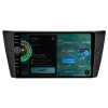 2311 5 everest autoradio s android pro bmw e90 e92 e93 volume carplay androidauto bluetooth handsfree s gps modulem navigaci dab a lcd ips dotykovou obrazovkou evtech cz