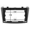1778 4 ramecek pro mazda 3 evtech cz new