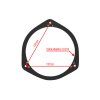 350251 Adaptéry repro 158mm Honda Civic